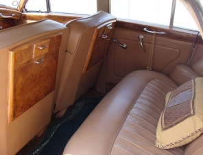 Bentley S1 Limousine Dunedin Private Tours New Zealand interior view